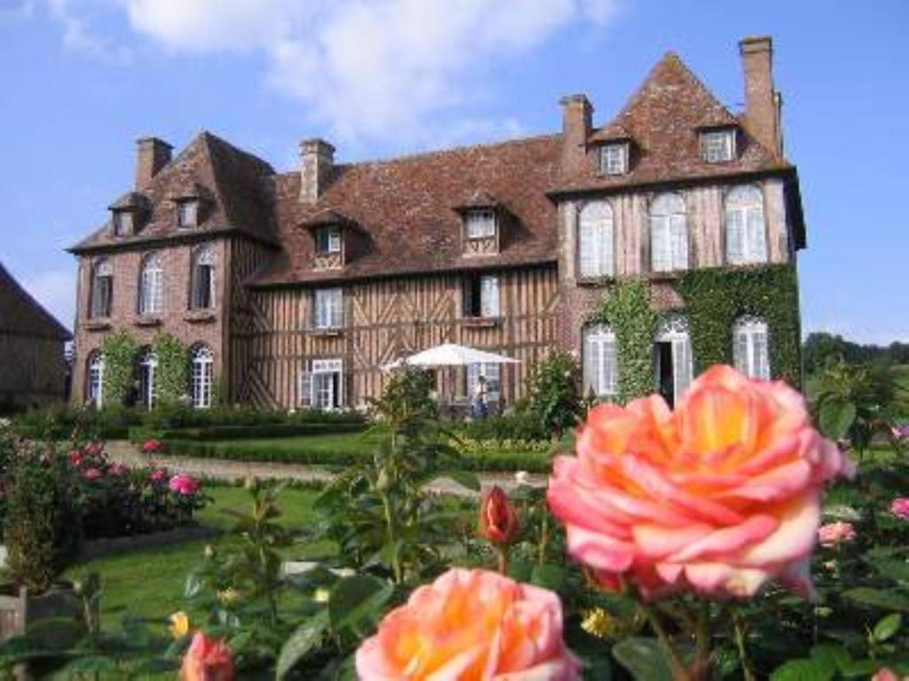 Manoir Du Lieu Rocher Hotel Saint-Pierre-Sur-Dives Exterior foto