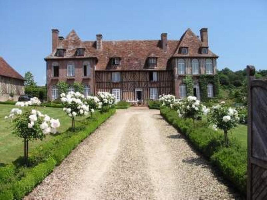 Manoir Du Lieu Rocher Hotel Saint-Pierre-Sur-Dives Exterior foto