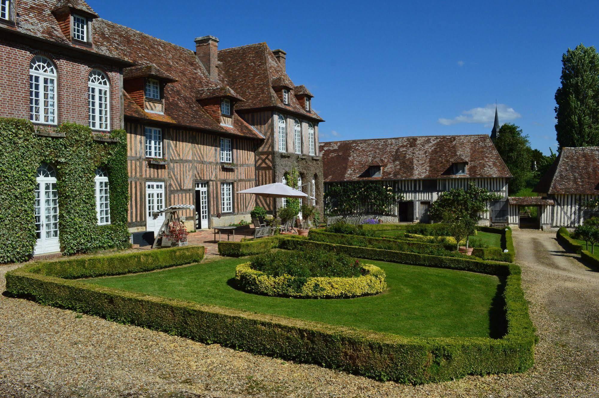 Manoir Du Lieu Rocher Hotel Saint-Pierre-Sur-Dives Exterior foto